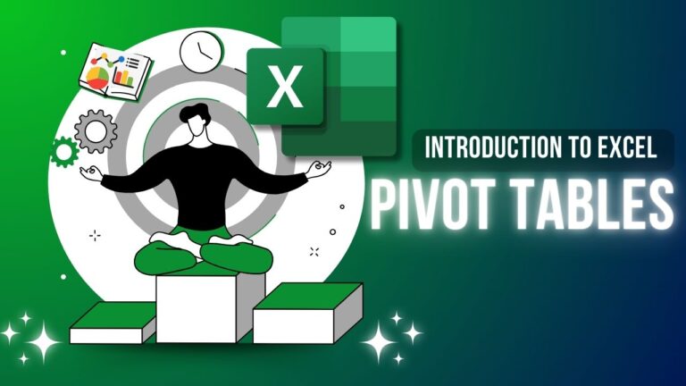 Excel Pivot Tables for Beginners